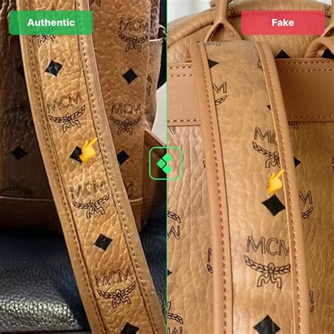 how can u tell if a mcm bag is fake|genuine mcm bag size.